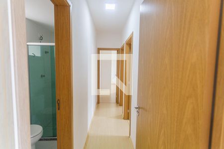 Corredor de apartamento à venda com 3 quartos, 96m² em Nova Vista, Belo Horizonte