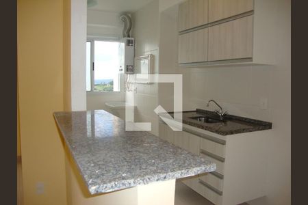 Cozinha de apartamento à venda com 2 quartos, 60m² em Jardim Santa Eudoxia, Campinas