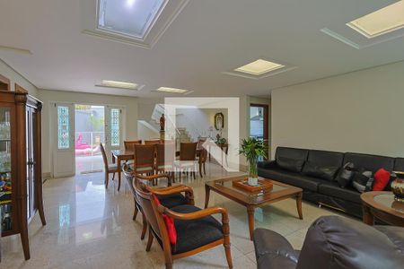 Sala de casa de condomínio à venda com 4 quartos, 405m² em Planalto, Belo Horizonte