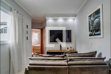 Sala de apartamento à venda com 2 quartos, 76m² em Jardim Ipanema, Santo André