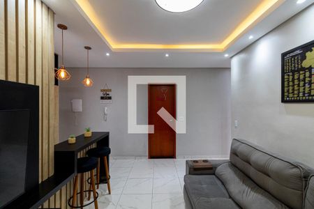 Sala/Cozinha de apartamento para alugar com 2 quartos, 78m² em Parque Maria Luiza, São Paulo