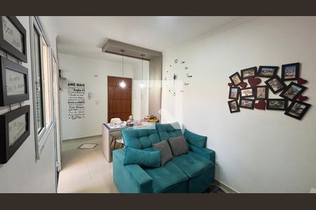 Sala - Sala de Jantar de apartamento à venda com 2 quartos, 37m² em Jardim Pilar, Santo André