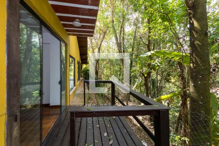 Varanda da Suíte 1 de casa de condomínio à venda com 4 quartos, 250m² em Passárgada, Nova Lima