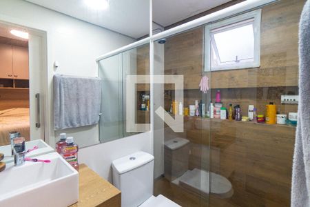 Banheiro da Suíte de apartamento para alugar com 4 quartos, 112m² em Vila Mascote, São Paulo