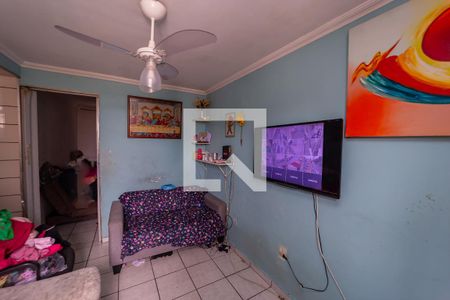 Sala de apartamento à venda com 2 quartos, 47m² em Conjunto Habitacional Padre Manoel de Paiva, São Paulo