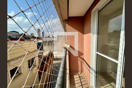 Varanda da Sala de apartamento à venda com 3 quartos, 58m² em Ponte Grande, Guarulhos