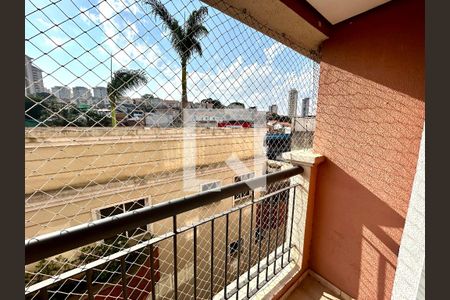 Varanda da Sala de apartamento à venda com 3 quartos, 58m² em Ponte Grande, Guarulhos