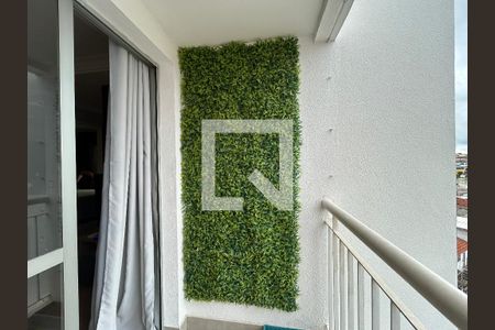 Varanda da Sala de apartamento à venda com 2 quartos, 62m² em Jardim Mariliza, São Paulo