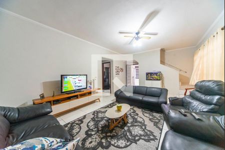 Sala de casa à venda com 4 quartos, 380m² em Vila Luzita, Santo André