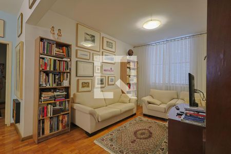 Sala de TV de apartamento à venda com 4 quartos, 180m² em Savassi, Belo Horizonte