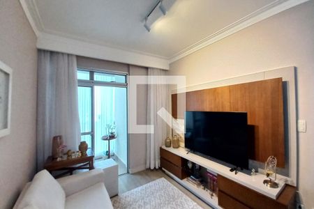 Sala de apartamento à venda com 3 quartos, 90m² em São Bernardo, Campinas