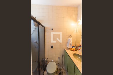 Banheiro da Suíte de apartamento à venda com 3 quartos, 191m² em Silveira, Belo Horizonte