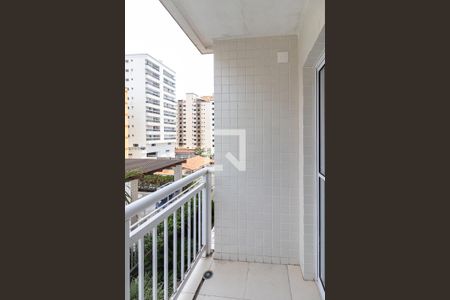 Varanda de apartamento para alugar com 2 quartos, 88m² em Vila Assuncao, Praia Grande