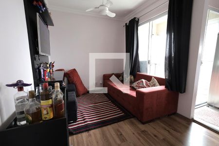 Sala de apartamento para alugar com 2 quartos, 52m² em Vila Assunção, Santo André