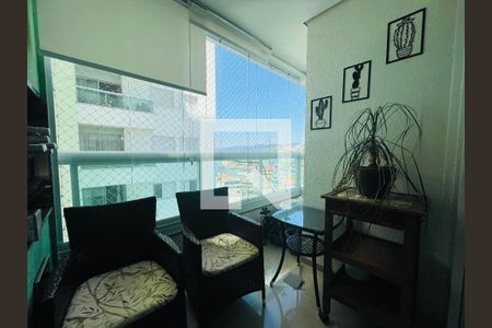 Varanda da Sala de apartamento à venda com 3 quartos, 81m² em Jardim Las Vegas, Guarulhos