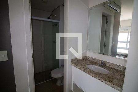 Banheiro de kitnet/studio à venda com 1 quarto, 32m² em Santo Amaro, São Paulo