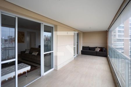 Varanda da Sala 1 de apartamento para alugar com 4 quartos, 201m² em Panamby, São Paulo