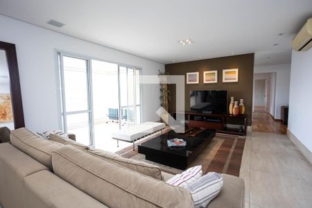 Sala 1 de apartamento para alugar com 4 quartos, 201m² em Panamby, São Paulo