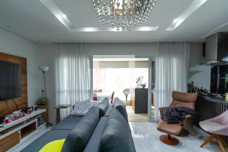 Sala de apartamento para alugar com 3 quartos, 127m² em Chacara Inglesa, São Bernardo do Campo