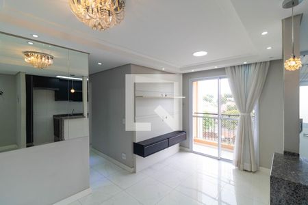 Salas de apartamento à venda com 2 quartos, 57m² em Vila Satúrnia, Campinas