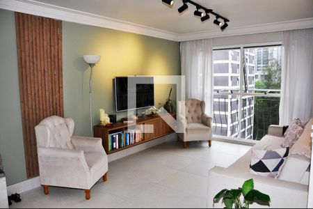 Detalhe - Sala de apartamento para alugar com 2 quartos, 78m² em City América, São Paulo