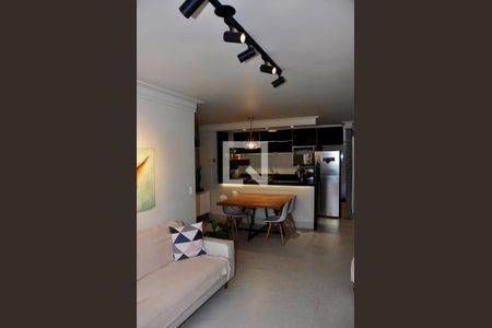 Detalhe - Sala de apartamento para alugar com 2 quartos, 78m² em City América, São Paulo