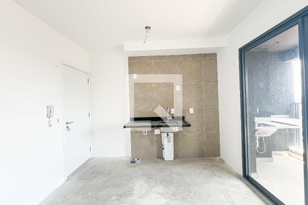 Sala/Cozinha de apartamento à venda com 1 quarto, 41m² em Jardim Vera Cruz, São Paulo