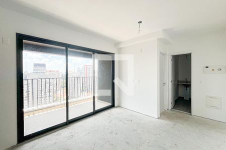 Sala/Cozinha de apartamento à venda com 1 quarto, 41m² em Jardim Vera Cruz, São Paulo
