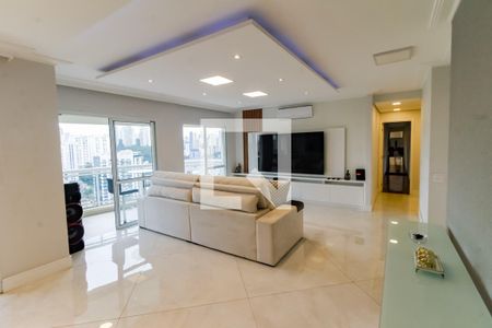 Sala 1 de apartamento à venda com 4 quartos, 180m² em Panamby, São Paulo