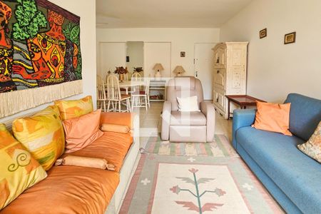 Sala de apartamento para alugar com 2 quartos, 75m² em Jardim Ana Maria, Guarujá