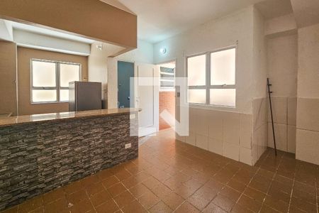 Sala de apartamento para alugar com 1 quarto, 45m² em Balneario Cidade Atlantica, Guarujá