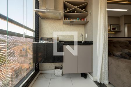 Varanda gourmet de apartamento à venda com 2 quartos, 48m² em Altos de Vila Prudente, São Paulo