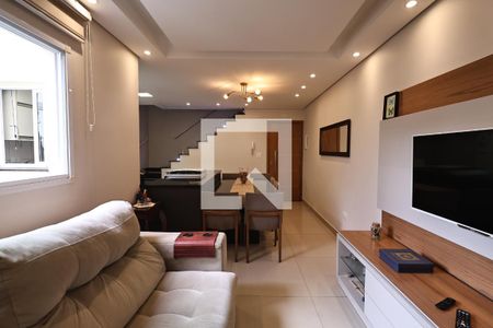 Sala de apartamento para alugar com 3 quartos, 170m² em Santa Maria, Santo André