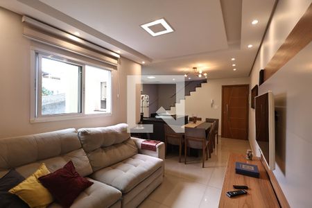 Sala de apartamento para alugar com 3 quartos, 170m² em Santa Maria, Santo André