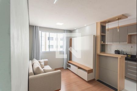 Sala de apartamento para alugar com 2 quartos, 45m² em Vila Satúrnia, Campinas