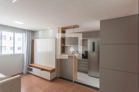 Sala de apartamento para alugar com 2 quartos, 45m² em Vila Satúrnia, Campinas