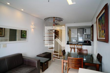 Sala/Cozinha de apartamento para alugar com 1 quarto, 120m² em Boa Viagem, Niterói