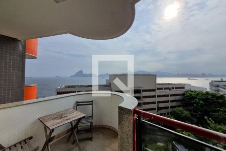 Varanda da Sala de apartamento para alugar com 1 quarto, 120m² em Boa Viagem, Niterói