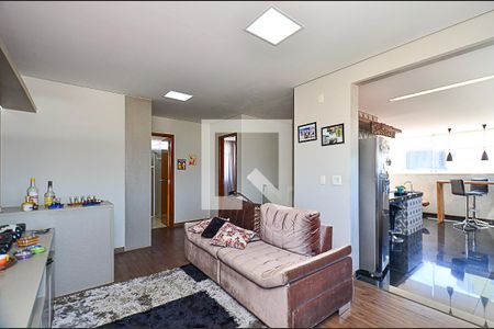 Sala Cobertura de apartamento à venda com 4 quartos, 180m² em Santa Ines, Belo Horizonte