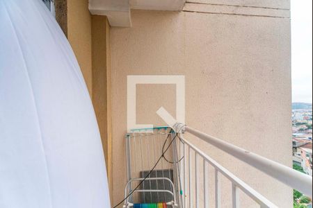 Varanda da Sala de apartamento para alugar com 2 quartos, 72m² em Jardim Santa Cristina, Santo André