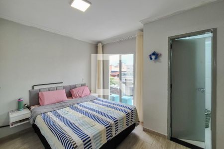 Suíte de apartamento à venda com 3 quartos, 95m² em Vila Alvinopolis, São Bernardo do Campo