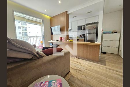 Sala de apartamento à venda com 2 quartos, 54m² em Vila das Belezas, São Paulo