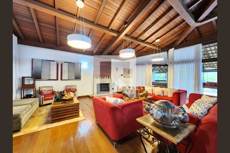 Sala de casa de condomínio à venda com 7 quartos, 3000m² em Vila D’el Rey, Nova Lima