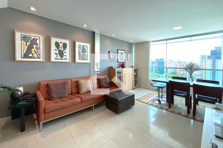 Sala de apartamento à venda com 3 quartos, 207m² em Funcionários, Belo Horizonte