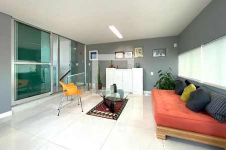 Sala de Estar de apartamento à venda com 3 quartos, 207m² em Funcionários, Belo Horizonte