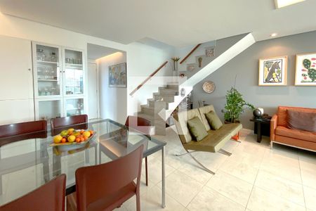 Sala - Jantar de apartamento à venda com 3 quartos, 207m² em Funcionários, Belo Horizonte