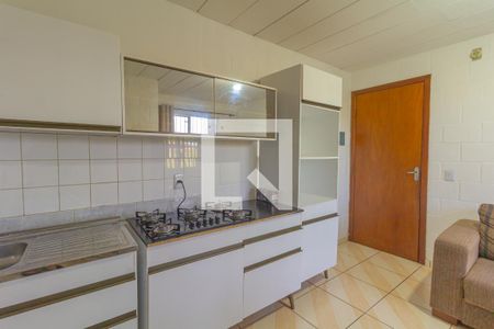 Sala/Cozinha de apartamento à venda com 2 quartos, 60m² em Estância Velha, Canoas