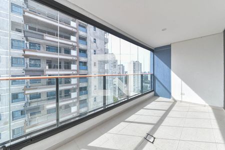 Varanda de apartamento à venda com 1 quarto, 49m² em Alto da Boa Vista, São Paulo