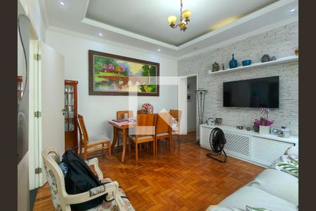 Sala de casa à venda com 3 quartos, 90m² em Rio Comprido, Rio de Janeiro