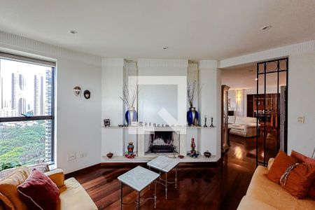 Sala de apartamento para alugar com 4 quartos, 375m² em Jardim Analia Franco, São Paulo